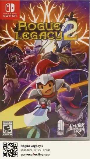 Rogue Legacy 2 Nintendo Switch, NTSC box front