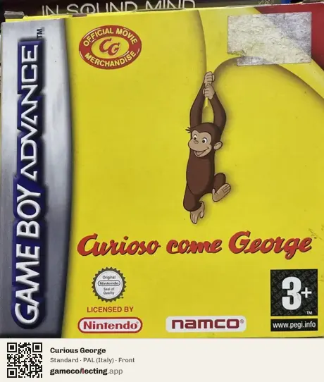 Curious George Game Boy Advance, Italy box front