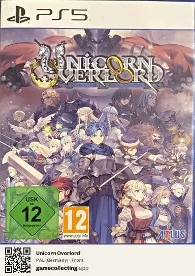 Unicorn Overlord PlayStation 5, Germany box front