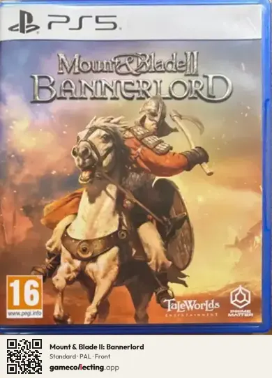 Mount & Blade II: Bannerlord PlayStation 5, PAL box front