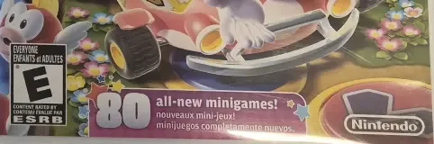 Mario Party 9, the ESRB box on its front