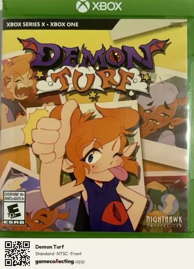 Demon Turf Xbox Series X, NTSC box front