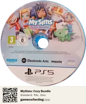 MySims: Cozy Bundle PlayStation 5, PAL disc