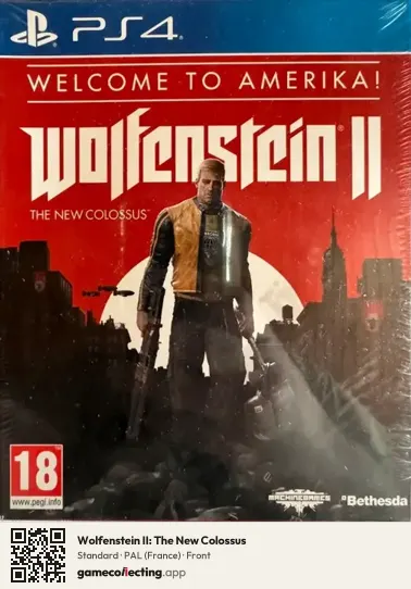 Wolfenstein II: The New Colossus PlayStation 4, France box front