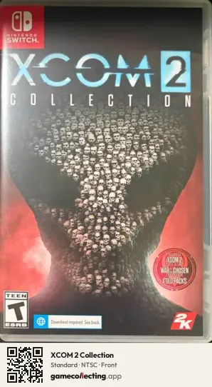 XCOM 2 Collection Nintendo Switch, NTSC box front
