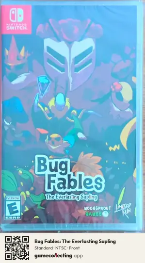 Bug Fables: The Everlasting Sapling Nintendo Switch, NTSC box front