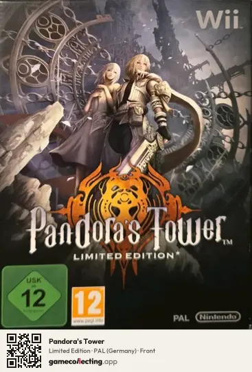 Pandora's Tower Nintendo Wii, Germany box front