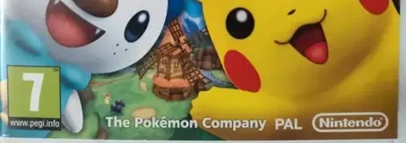 PokéPark 2: Wonders Beyond, the PEGI square on its front