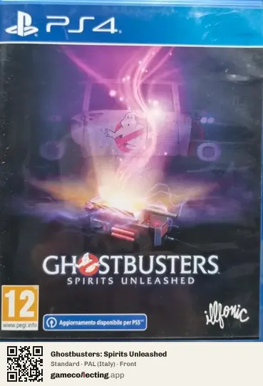 Ghostbusters: Spirits Unleashed PlayStation 4, Italy box front