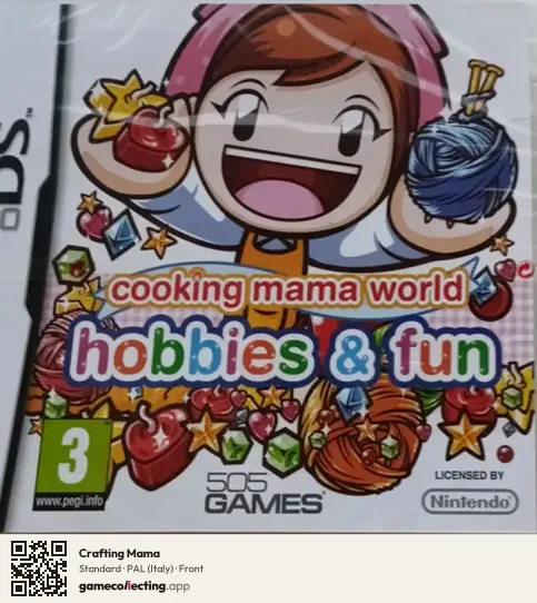 Crafting Mama Nintendo DS, Italy box front