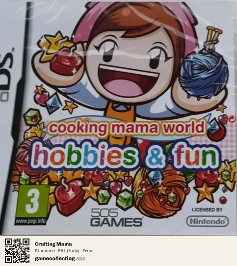 Crafting Mama Nintendo DS, Italy box front