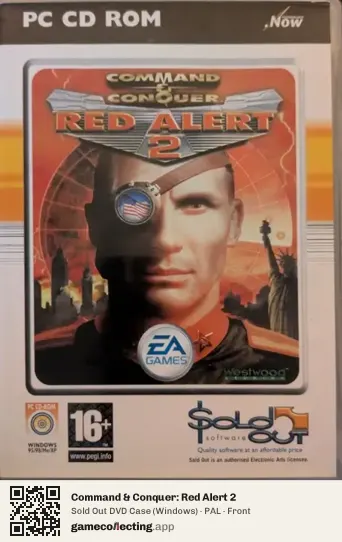 Command & Conquer: Red Alert 2 Computer, PAL box front