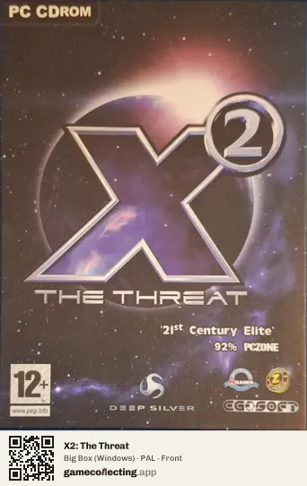 X2: The Threat Computer, PAL box front
