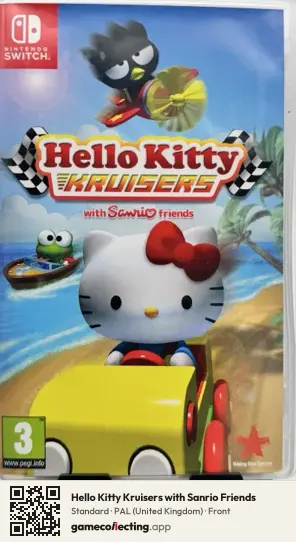 Hello Kitty Kruisers with Sanrio Friends Nintendo Switch, United Kingdom box front
