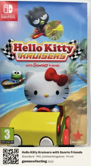 Hello Kitty Kruisers with Sanrio Friends Nintendo Switch, United Kingdom box front