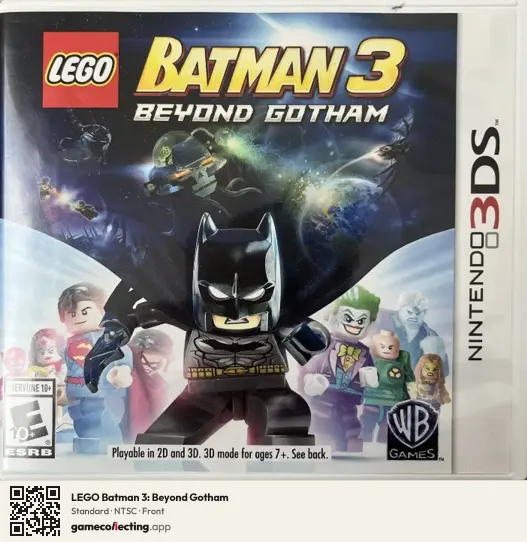 LEGO Batman 3: Beyond Gotham Nintendo 3DS, NTSC box front