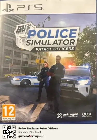 Police Simulator: Patrol Officers PlayStation 5, PAL box front