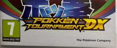Pokkén Tournament DX, the PEGI square on its front