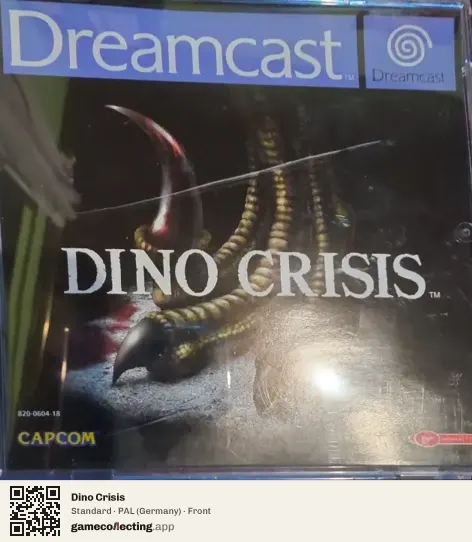 Dino Crisis Sega Dreamcast, Germany box front
