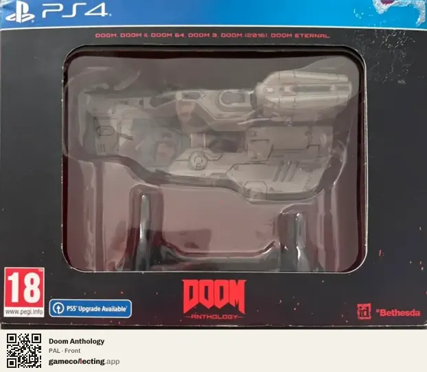 Doom Anthology PlayStation 4, PAL box front