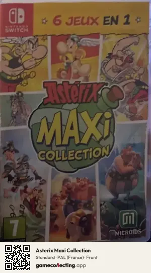 Asterix Maxi Collection Nintendo Switch, France box front