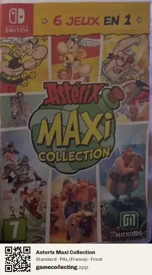 Asterix Maxi Collection Nintendo Switch, France box front