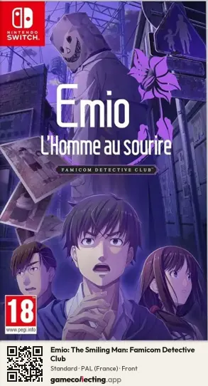 Emio: The Smiling Man: Famicom Detective Club Nintendo Switch, France box front