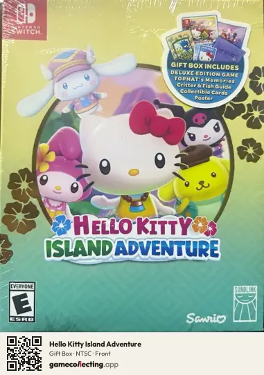 Hello Kitty Island Adventure Nintendo Switch, NTSC box front