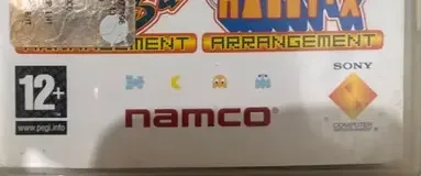 Namco Museum Battle Collection, the PEGI square on its front