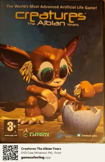 Creatures: The Albian Years Computer, PAL box front