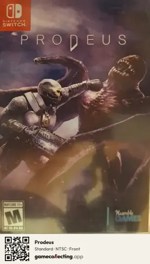Prodeus Nintendo Switch, NTSC box front