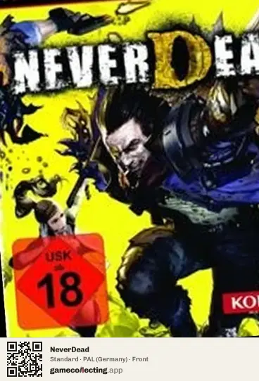 NeverDead PlayStation 3, Germany box front