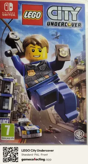 LEGO City Undercover Nintendo Switch, PAL box front