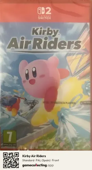 Kirby Air Riders Nintendo Switch 2, Spain box front