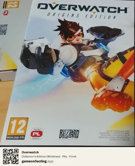 Overwatch Computer, PAL box front