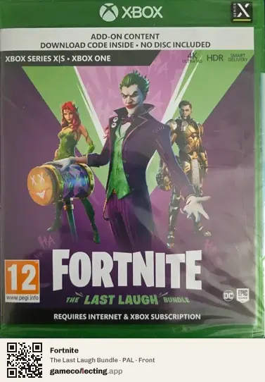 Fortnite Xbox Series X, PAL box front