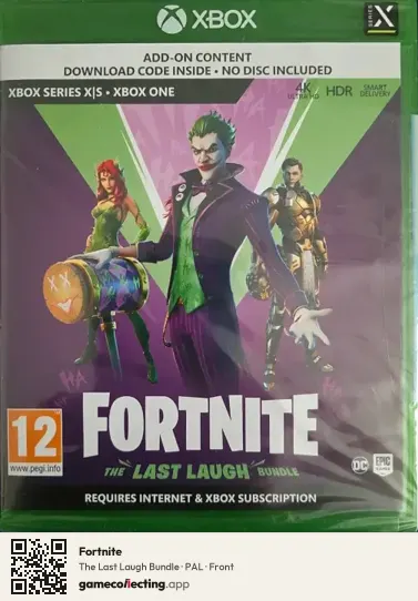 Fortnite Xbox Series X, PAL box front