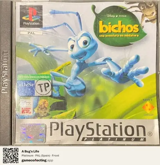 A Bug's Life PlayStation, Spain box front