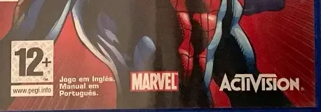 Ultimate Spider-Man, the PEGI square on its front