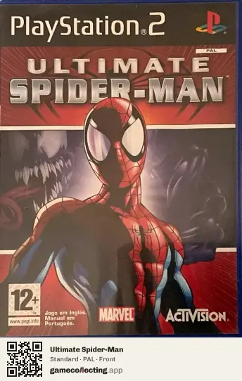 Ultimate Spider-Man PlayStation 2, PAL box front