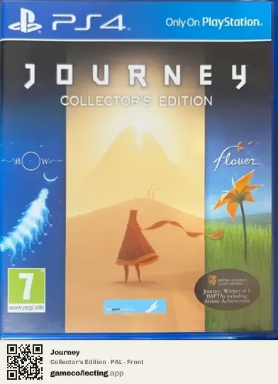 Journey PlayStation 4, PAL box front