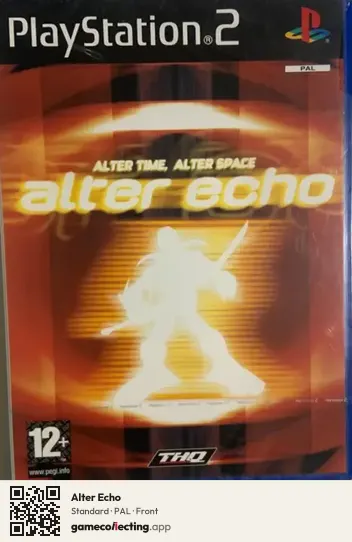 Alter Echo PlayStation 2, PAL box front