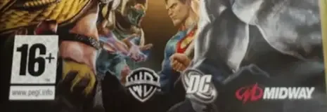 Mortal Kombat vs. DC Universe, the PEGI square on its front