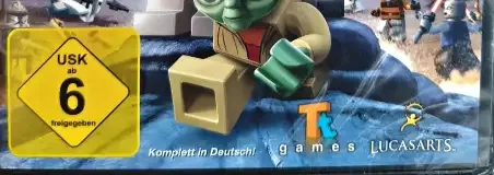 LEGO Star Wars III: The Clone Wars, the USK square on its front