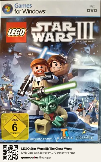 LEGO Star Wars III: The Clone Wars Computer, Germany box front
