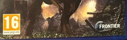Jurassic World Evolution, the USK square on its front