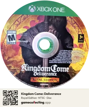 Kingdom Come: Deliverance Xbox One, NTSC disc