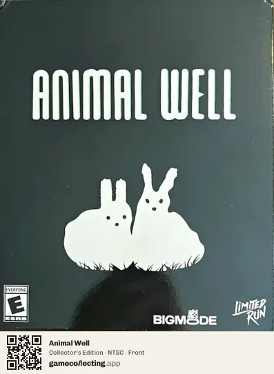 Animal Well PlayStation 5, NTSC box front
