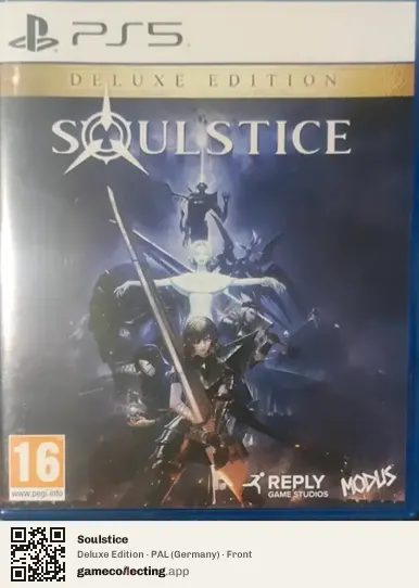 Soulstice PlayStation 5, Germany box front