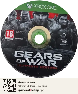 Gears of War Xbox One, PAL disc